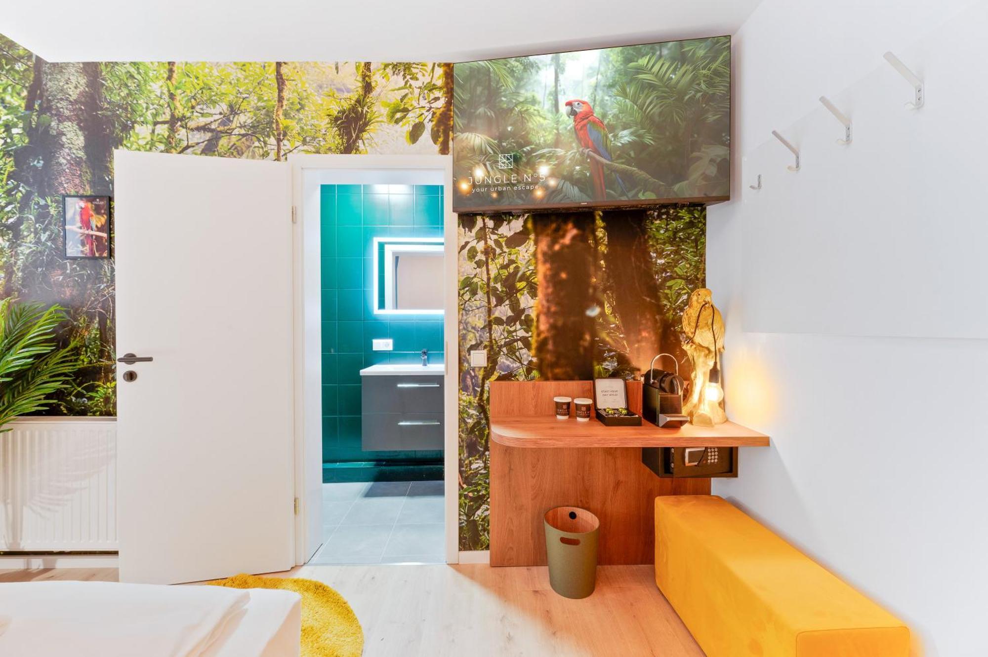 Jungle No5 Boutique Hotel - Stuttgart City-Center Zimmer foto